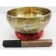 J862 Energetic Root 'C' Chakra Healing Hand Hammered Tibetan Singing Bowl 7" Wide Made in Nepal